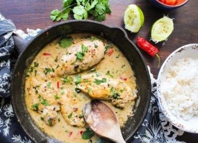 طرز تهیه فیله مرغ با سس سیر خوشمزه و رستورانی