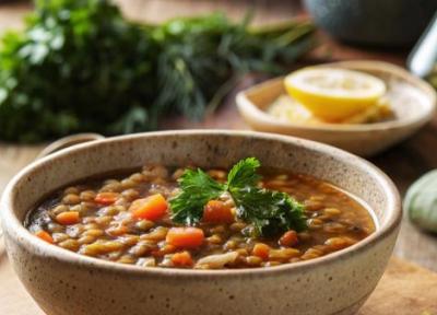 طرز تهیه عدسی رژیمی خوشمزه و مقوی برای یک وعده سالم
